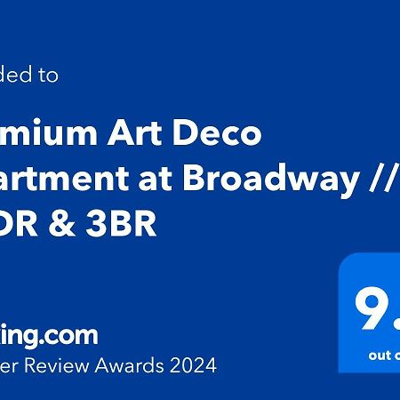 Premium Art Deco Apartment At Broadway // 4Bdr & 3Br Budapesta Exterior foto