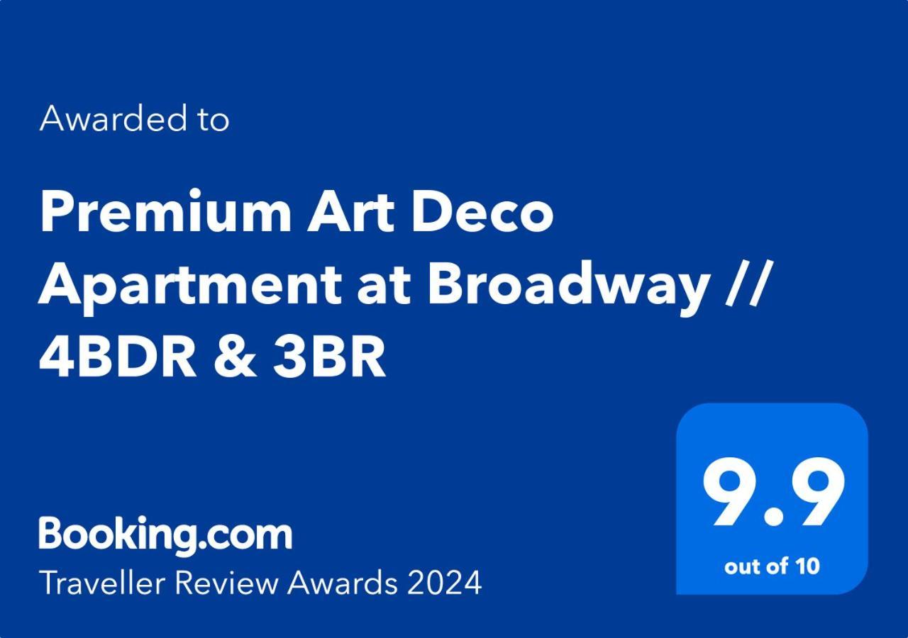 Premium Art Deco Apartment At Broadway // 4Bdr & 3Br Budapesta Exterior foto